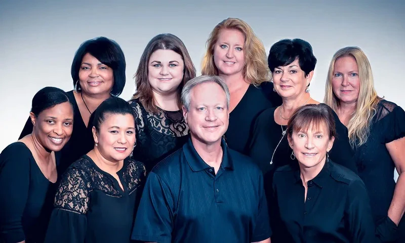 Dr. Ron Fuhrmann and his dental team